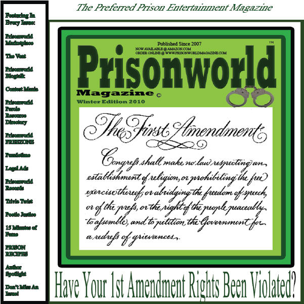 Prisonworld Magazine Winter Edition