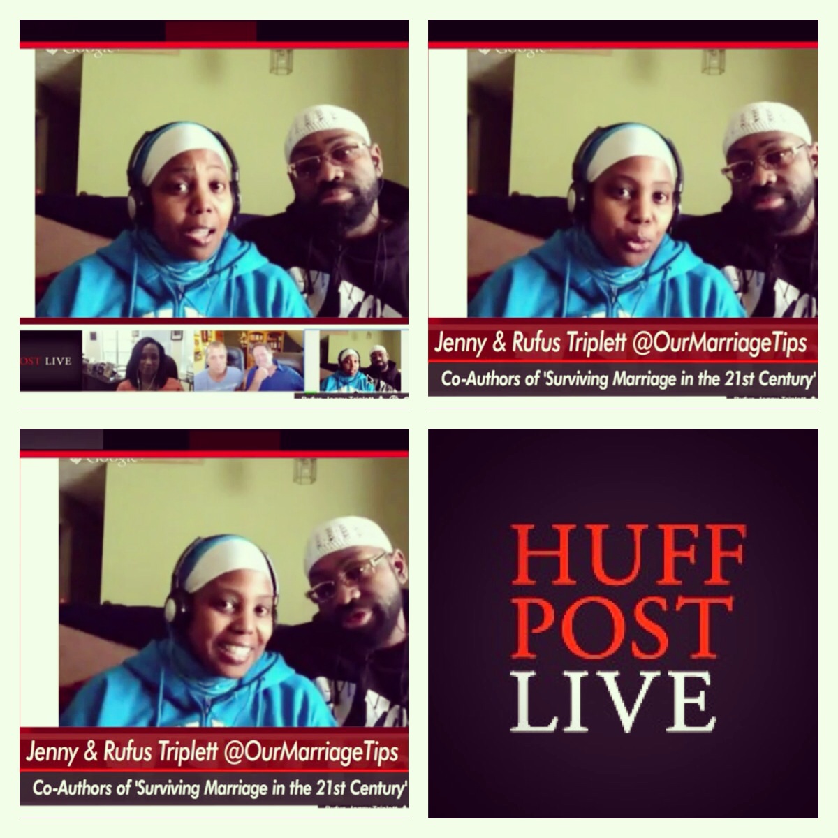 Jenny and Rufus go viral on Huff Post Live