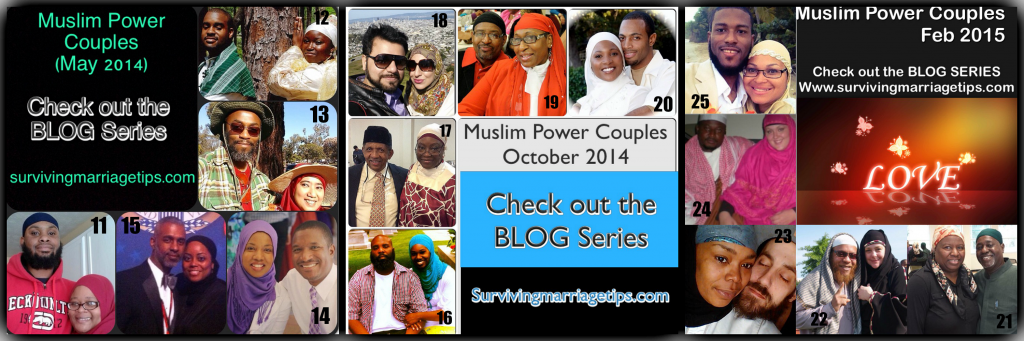 Muslim Power Couples, Rufus and Jenny Triplett, Surviving Marriage, Hajj Pros, Black Marriage Day, National Marriage Week