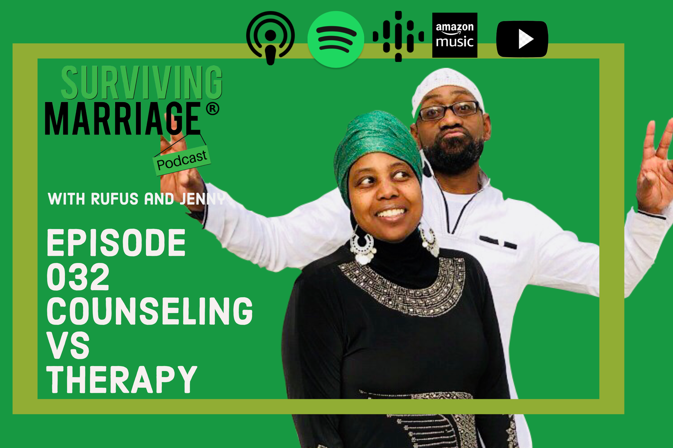 #SurvivingMarriage – Counseling vs Therapy