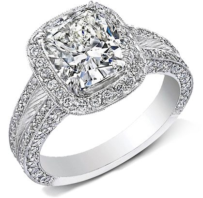 Engagement Ring on Rufus and JennyTriplett.com
