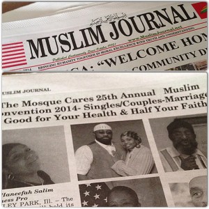Jenny and Rufus Triplett in the Muslim Journal on Rufus and Jenny Triplett.com